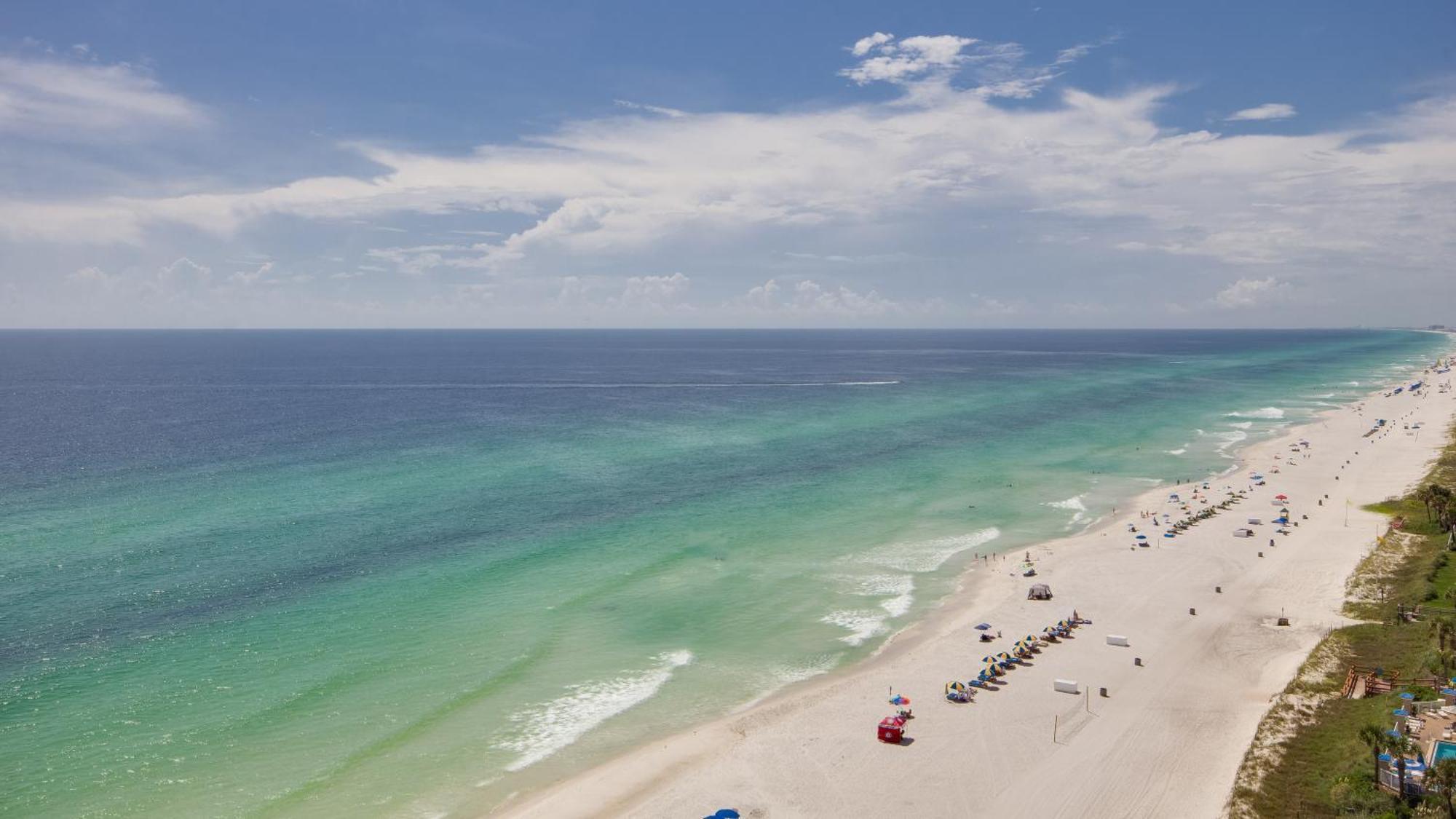 Tidewater Escape: 1Br/2Ba Beachfront Condo, Sleeps 6, Gulf Views & Comfort! Panama City Beach Exterior photo