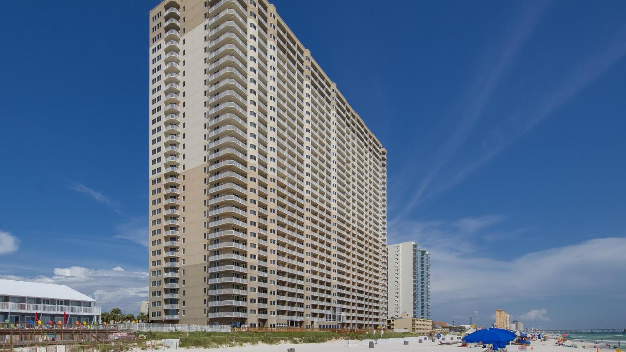 Tidewater Escape: 1Br/2Ba Beachfront Condo, Sleeps 6, Gulf Views & Comfort! Panama City Beach Exterior photo