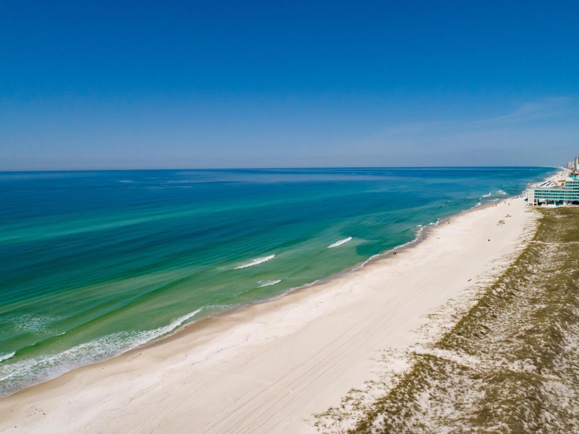 Tidewater Escape: 1Br/2Ba Beachfront Condo, Sleeps 6, Gulf Views & Comfort! Panama City Beach Exterior photo